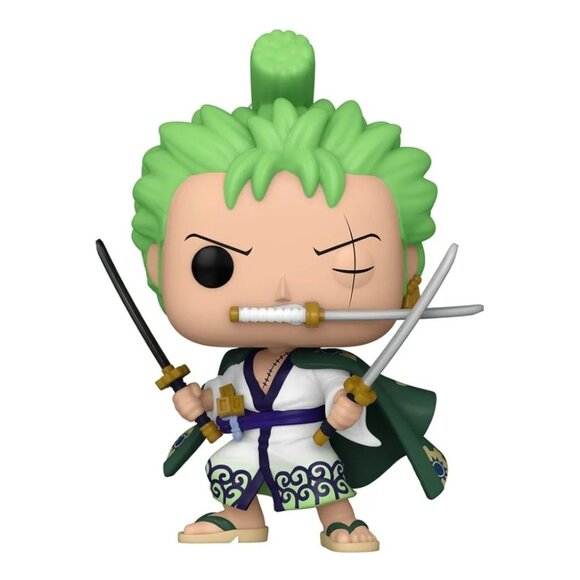 Funko Pop! Vinyl: One Piece - Roronoa Zoro #923 In Pop Protector - Picture 4 of 5